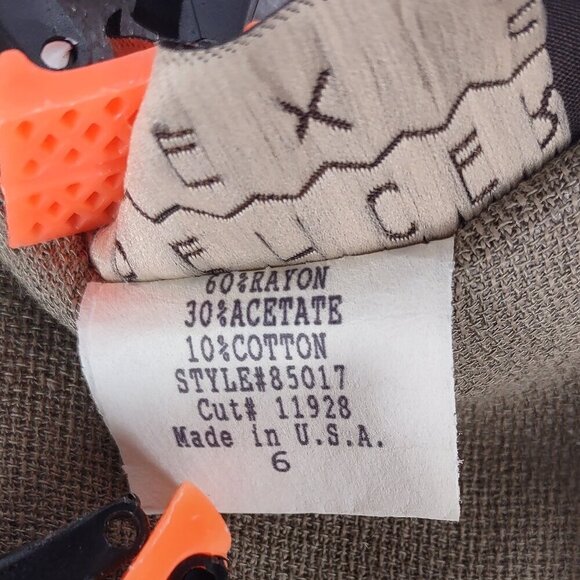 Vintage Spencer Alexis Patchwork Boho Jacket Skirt Set Cottagecore Size 6 - Picture 14 of 15